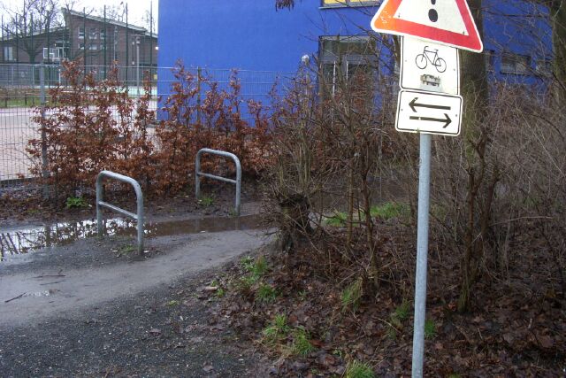 Alltagsnetz Radverkehr Altona im Park (am Othmarscher Kirchenweg)