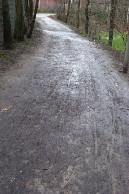 Alltagsnetz Radverkehr Altona im Park - am Golfplatz