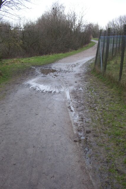 Alltagsnetz Radverkehr Altona im Park - im Lise-Meitner-Park