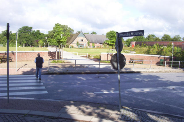 Alltagsnetz Radverkehr Altona im Park (über dem Elbtunnel /Agathe-Lasch-Weg)