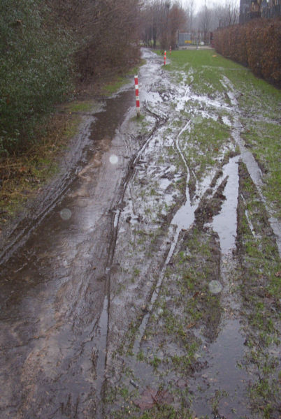 Alltagsnetz Radverkehr Altona im Park - zwischen Pfitznerstraße und Baurstraße