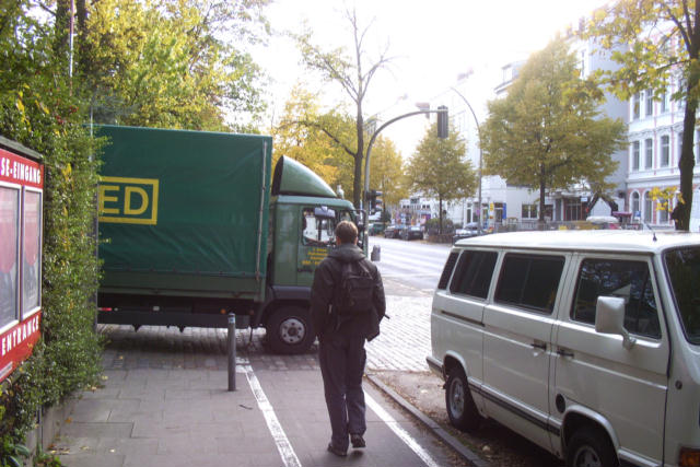 Karolinenstraße im Oktober 2004