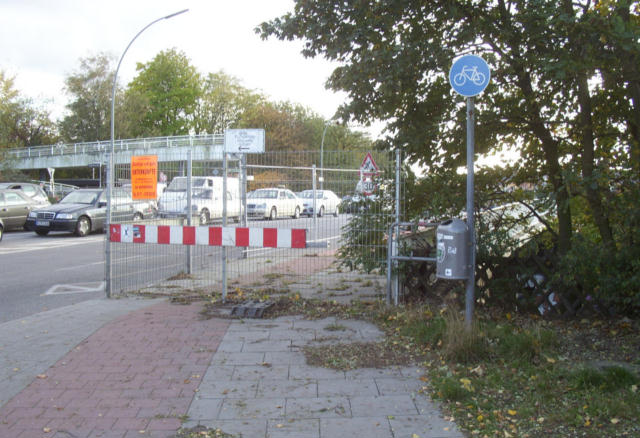 Rentzelstraße im Oktober 2004